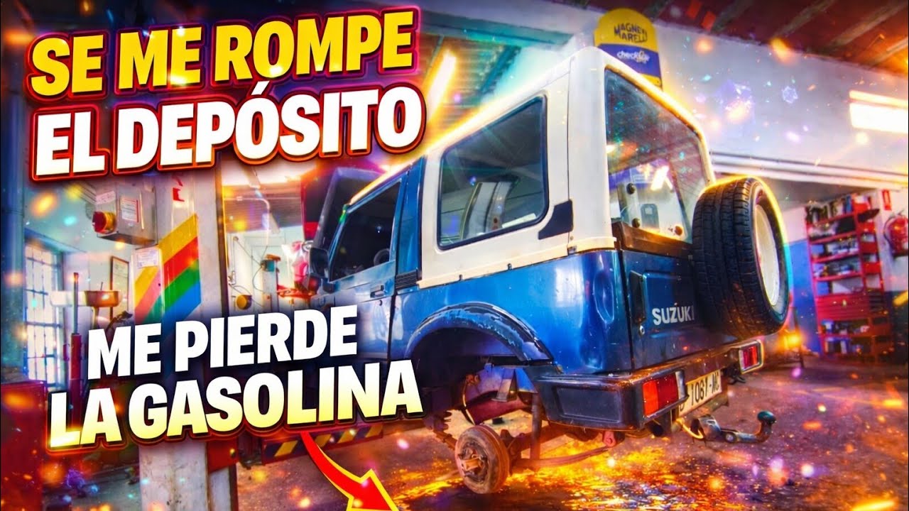 ¡Me pierde gasolina! Cambio el depósito y renuevo el SaMurai