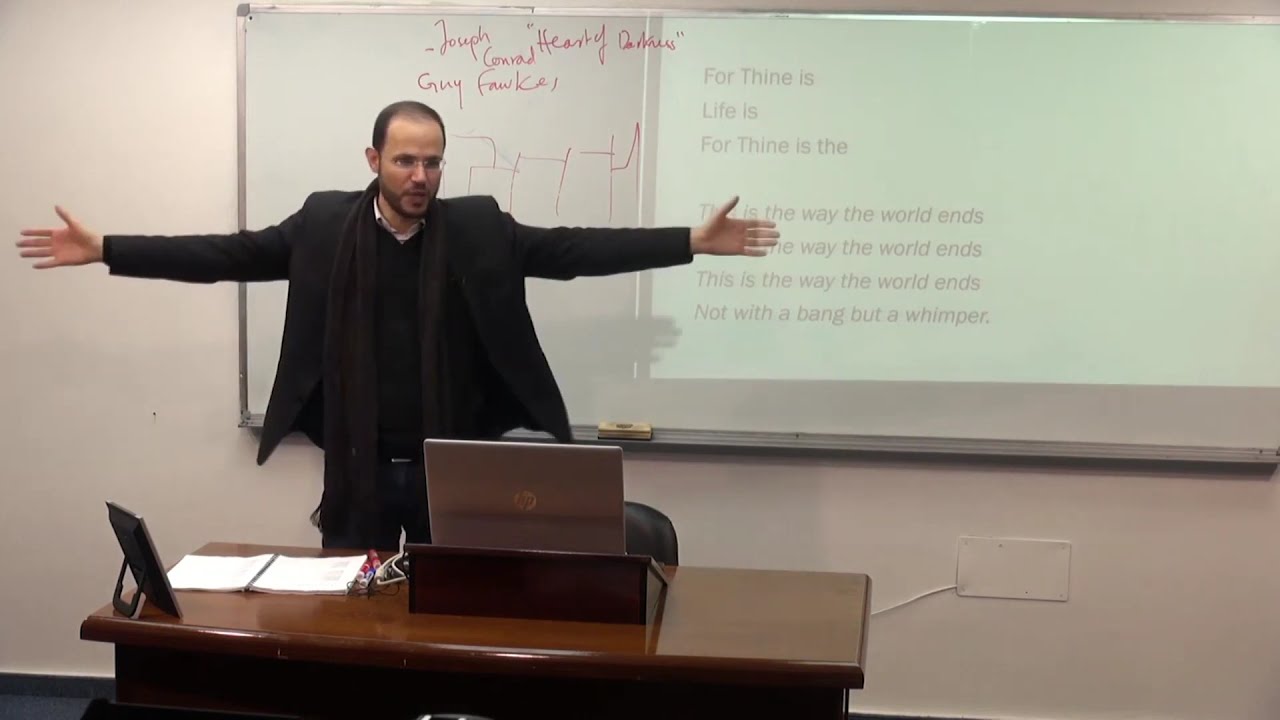 English Poetry Lecture 24 “The Hollow Men” By T  S  Eliot