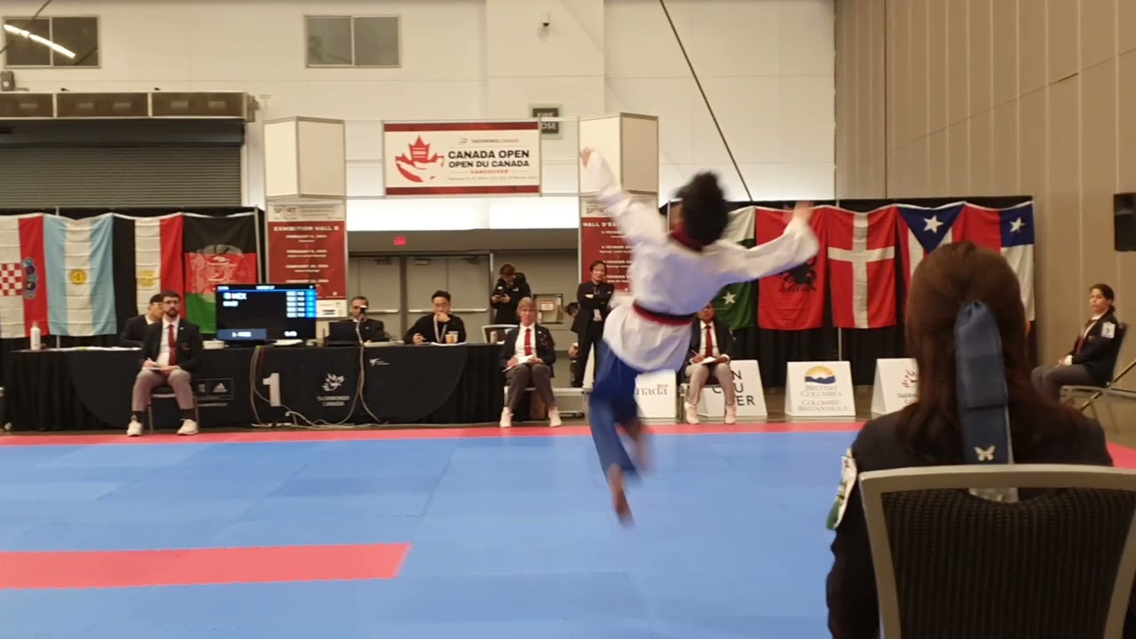 태권도 Alan Dae Yon(김대연) 20240208 CANADA OPEN 프리스타일