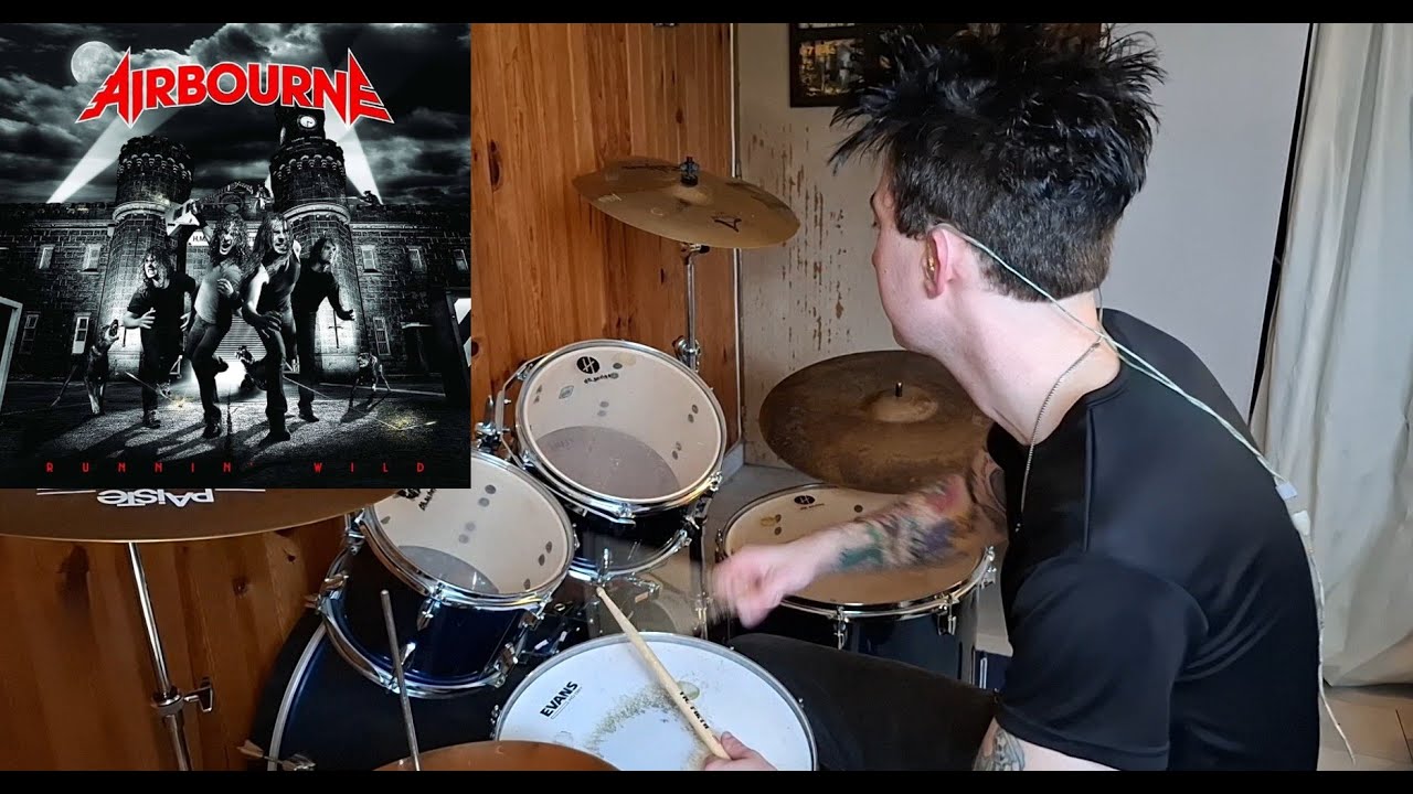 Airbourne - Running Wild ( Drum cover )