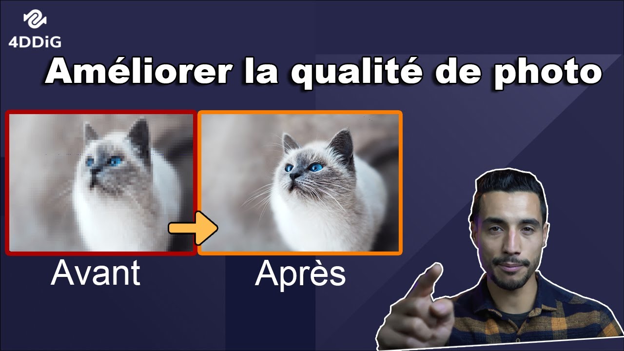 Comment am&eacute;liorer la qualit&eacute; d'une photo pixelis&eacute;e de 2 mani&egrave;res diff&eacute;rentes ?