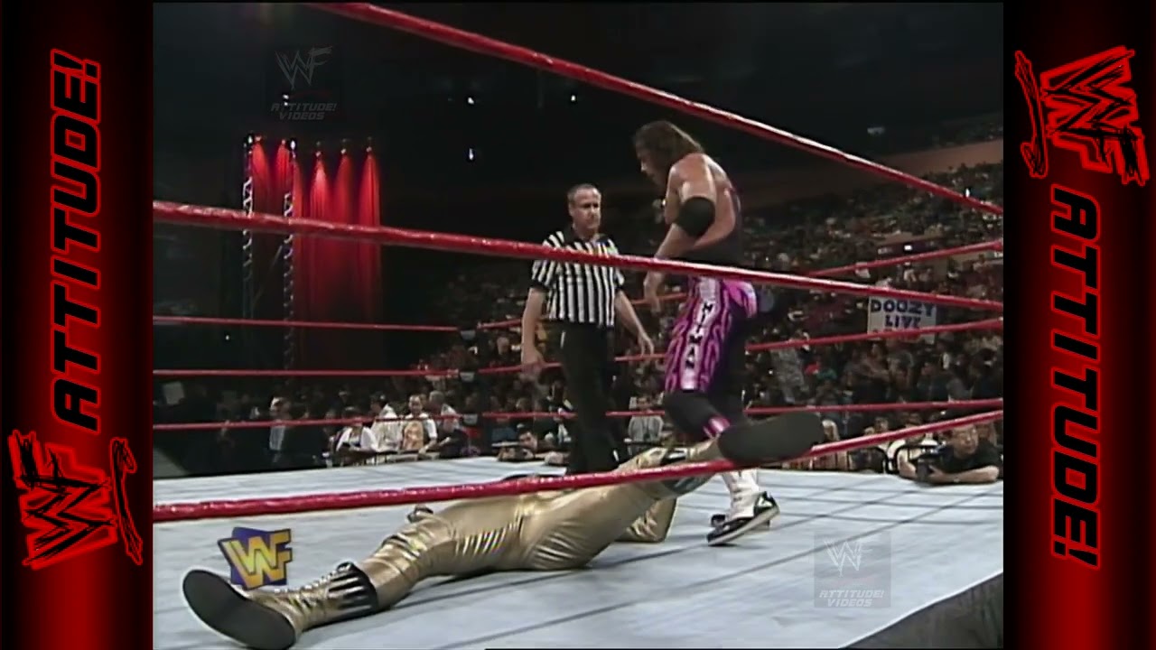 Bret Hart vs. Goldust | WWF RAW (1997) 2