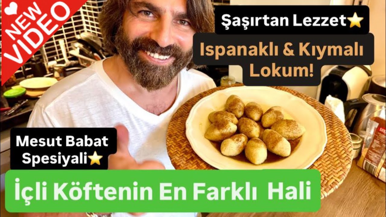 Şaşırtan Lezzet: İ&ccedil;li K&ouml;ftenin En Farklı Hali &ndash; Ispanaklı & Kıymalı Lokum! Mesut Babat Spesiyali⭐️