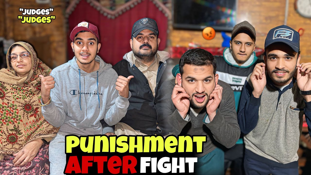 Punishment After Figth 😡/ Judges Ki Vajah Se Finally Peace 🤝
