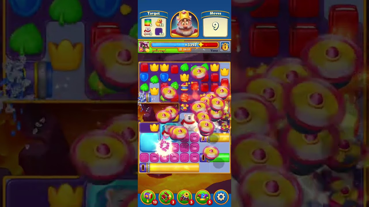 Royal match 12710 to 12719 levels game play Lava quest and Ocean odyssey rewards 