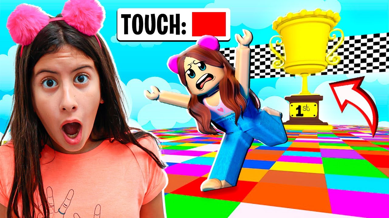 Roblox - Desafio Color Block Race - Quem venceu?