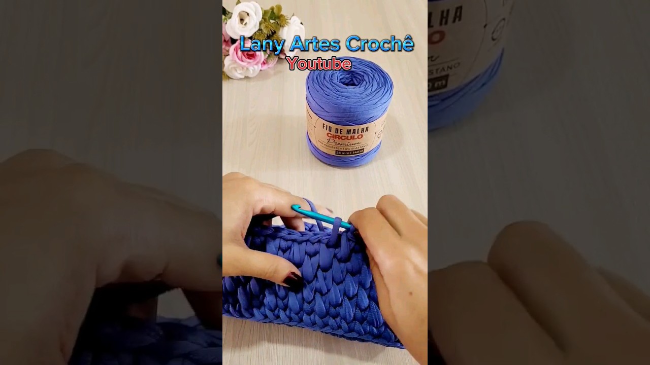 Bolsa de Croch&ecirc; em fio de malha premium lan&ccedil;amento da C&iacute;rculo