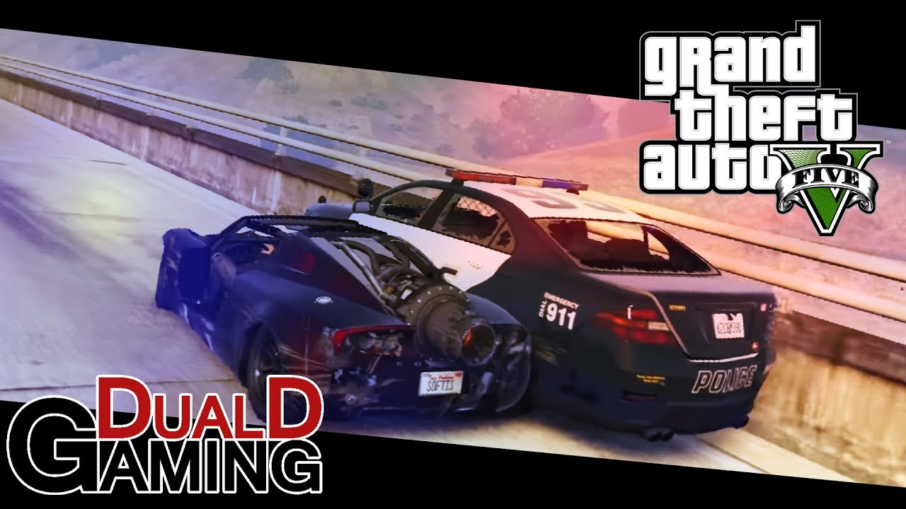 MOBBAR POLISEN MED RAKETBIL! | GTA 5 (Online)