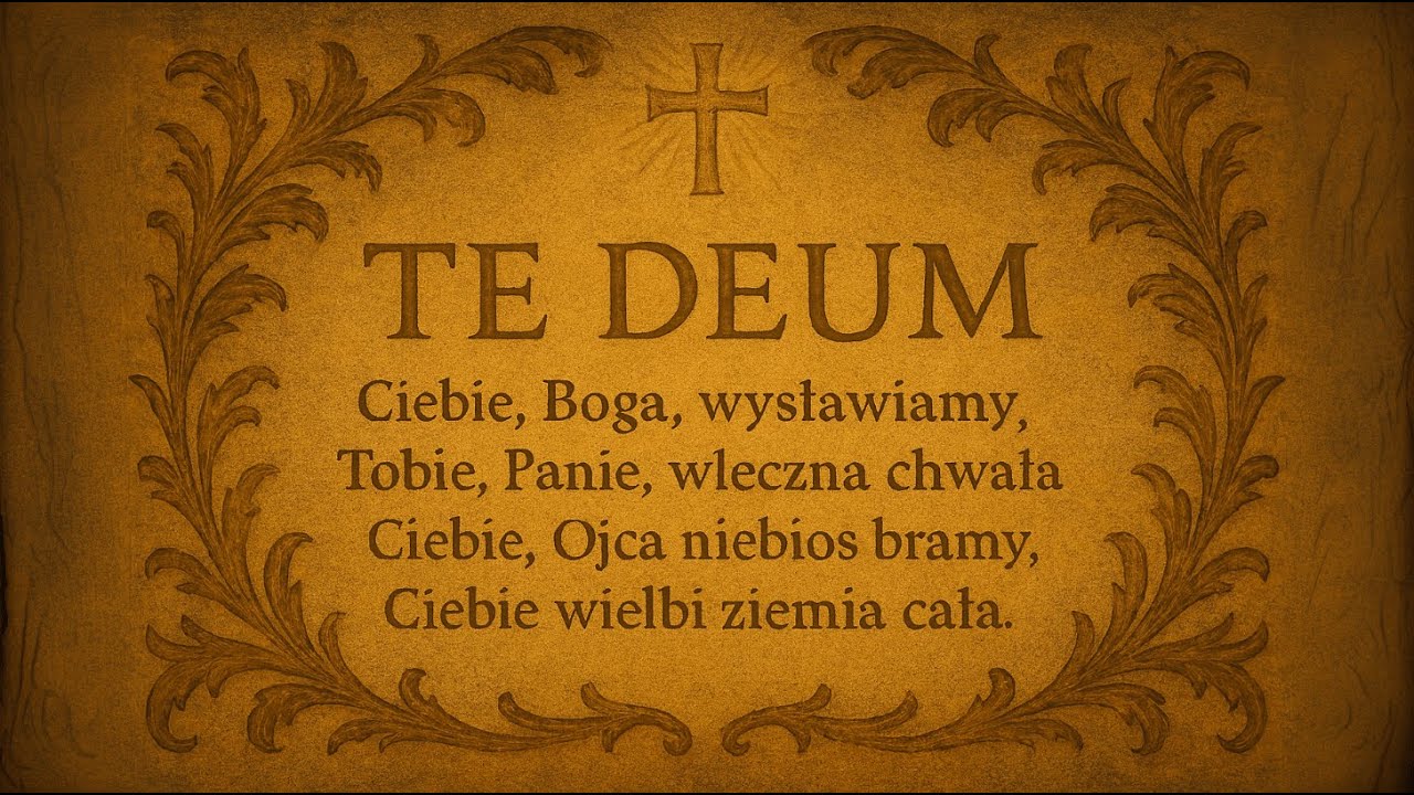 Te Deum laudamus | Niesamowita Modlitwa Tysiącleci | Muzyka Sakralna | Pieśń religijna