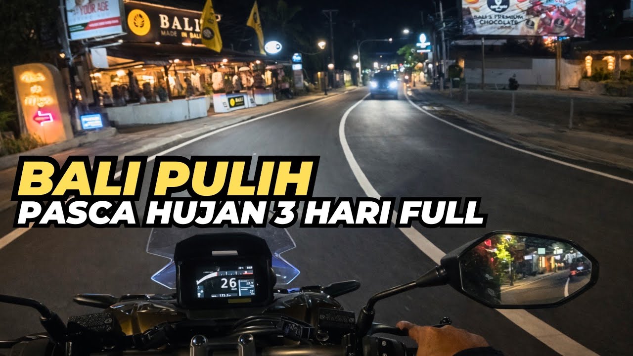 PASCA DIGUYUR HUJAN 3 HARI | Sanur Denpasar Bali Update 