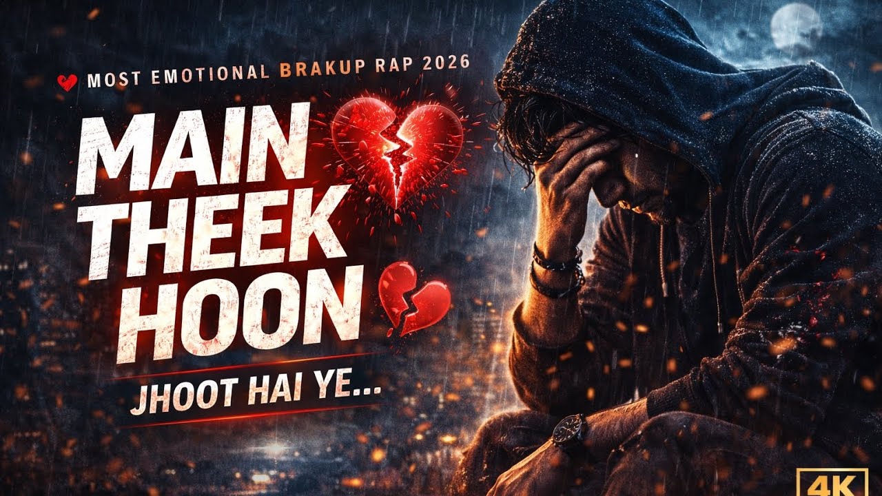 Main Theek Hoon (Jhoot Hai Ye) 💔 | Most Emotional Breakup Rap 2026#MainTheekHoon#BreakupRap#song 