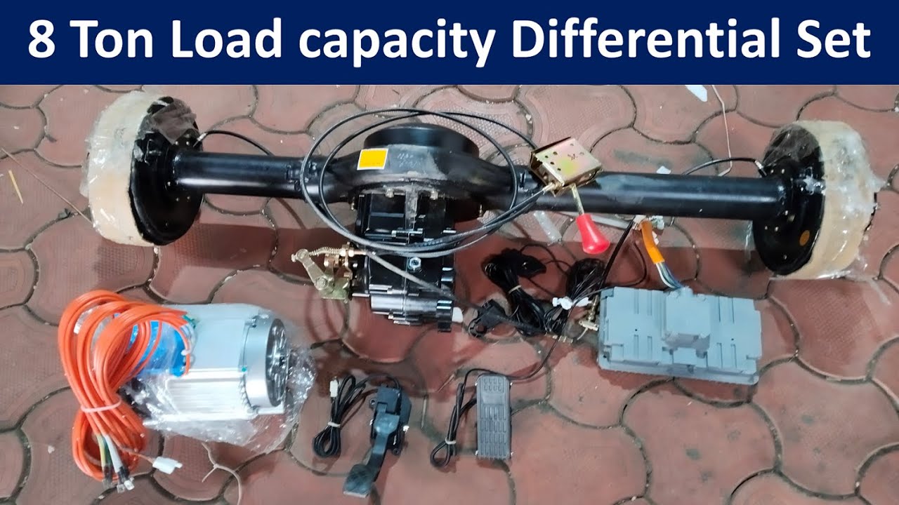 High Load drice train | 8 ton drive train | 8 ton differntial | 8 ton front axle | differntial
