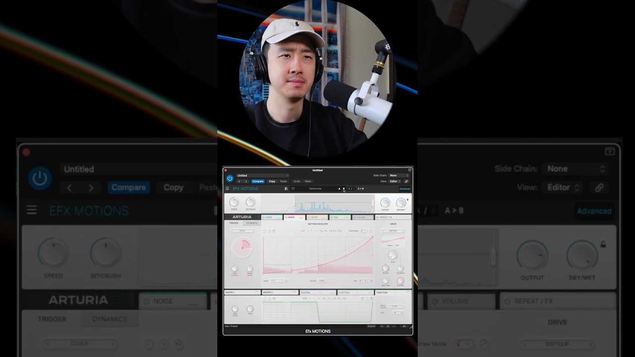 Testing Arturia EFX Motions!