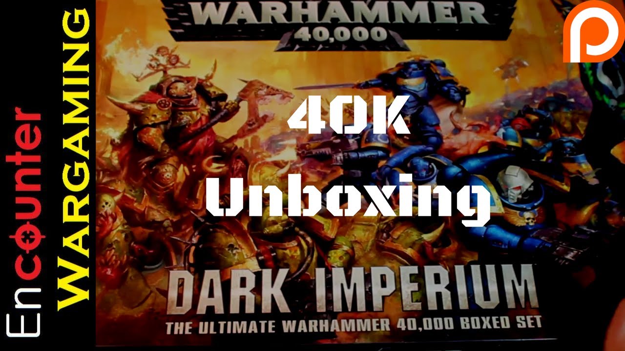 40K Unboxing - Dark Imperium - 8th Edition Warhammer 40000 Starter Set
