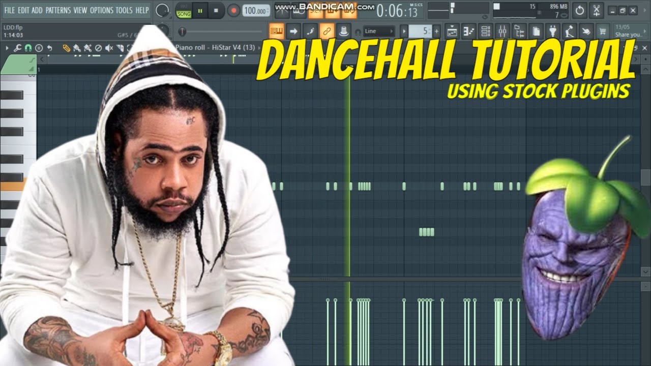 HOW TO MAKE Dancehall Beat | Making a Beat using FL Studio 20 STOCK PLUGINS