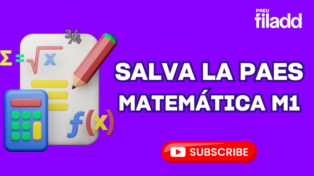 EN VIVO | Salva la PAES | Matemática M1 | Preu Filadd