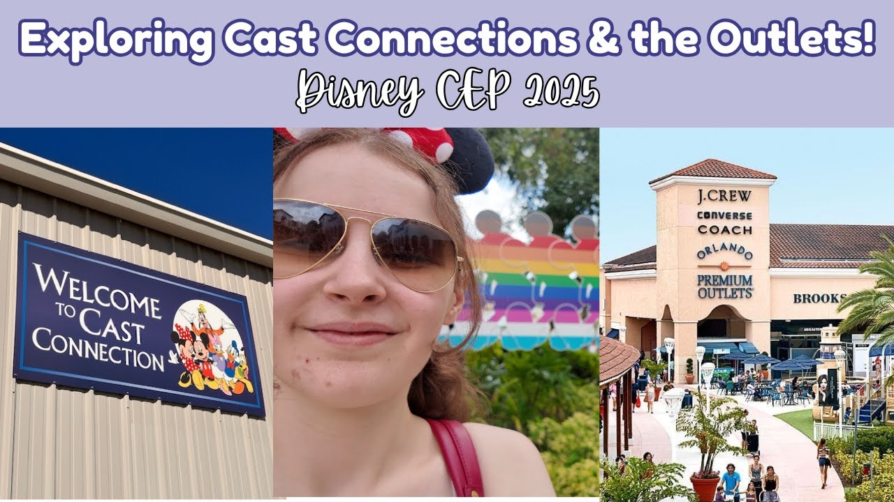 Exploring Cast Connections & Premium Outlets! | Disney Cultural Exchange Program 2025