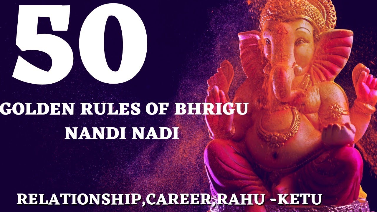 भृगु नंदी नाड़ी के 50 अदभुत सुत्र Rahu Ketu & Relationship, Retrograde Planets -Career-A must watch