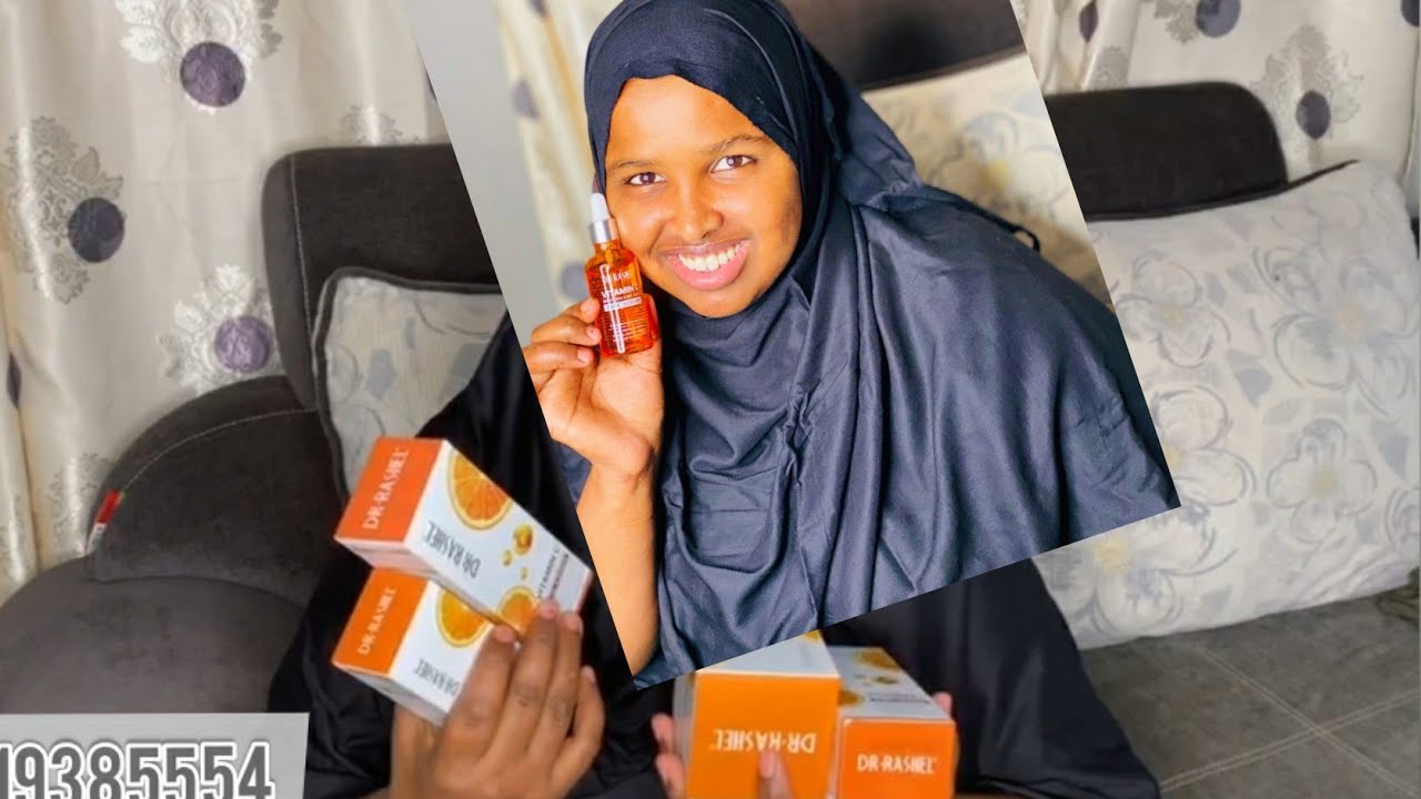 Dr Rashel Vitamin C products ayan tijaabiyay fiirso sidan ugu faaiday ama uguqasaaray