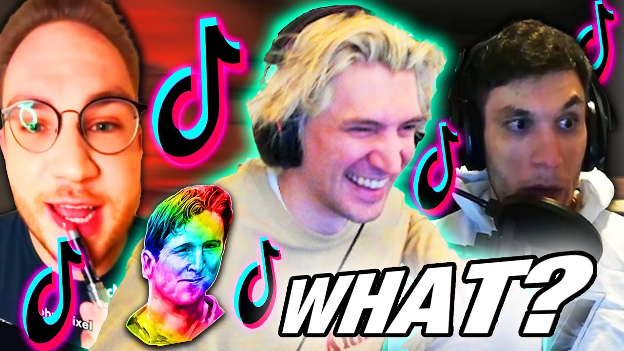xQc Reacts To TikToks With Moxy That FORCE Them To A A A A A A A A A