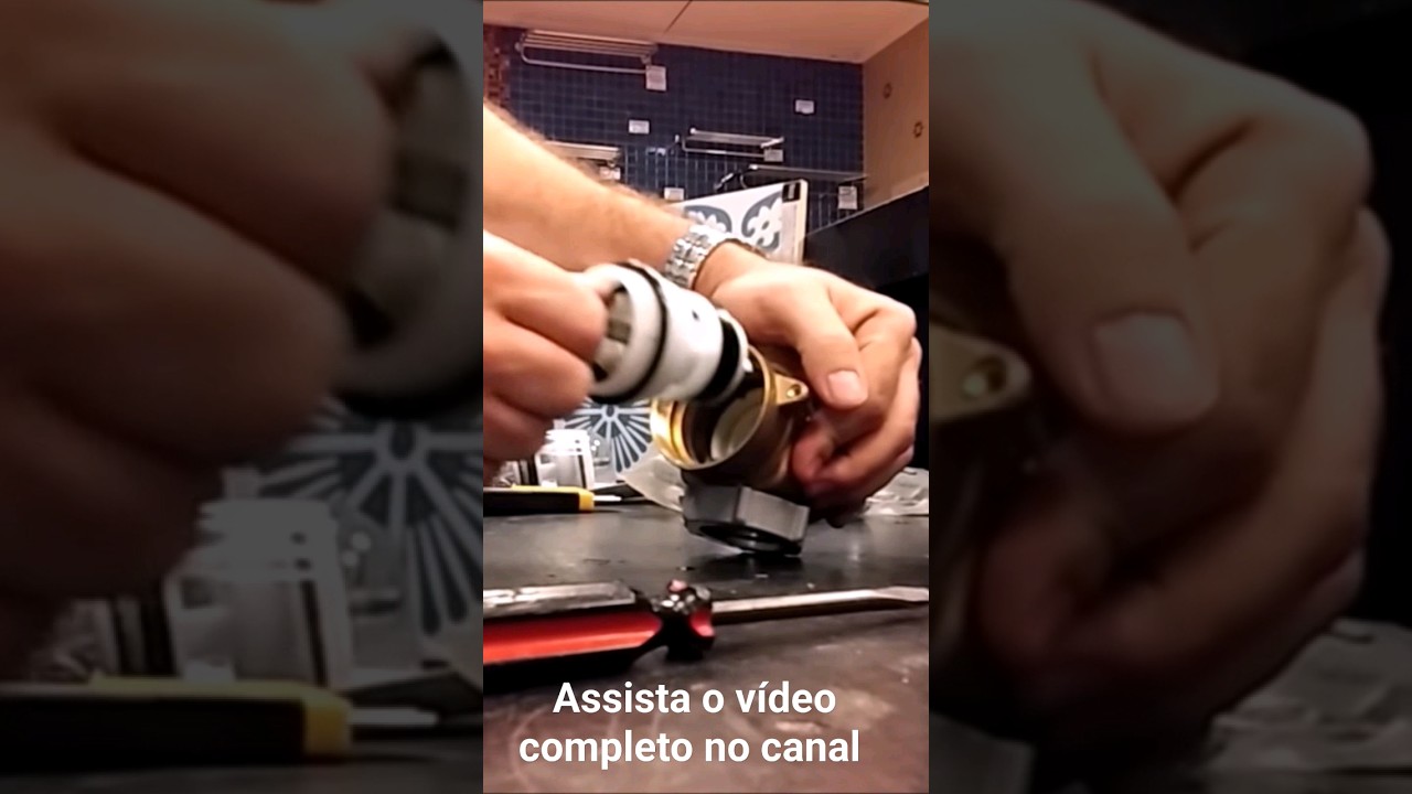Trocando reparo da v&aacute;lvula de descarga Hydra Max Deca #deca #diy