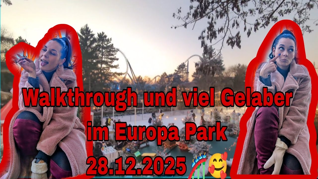 Walkthrough und viel Gelaber im Europa Park 🎢🥰 Anika Selenia 