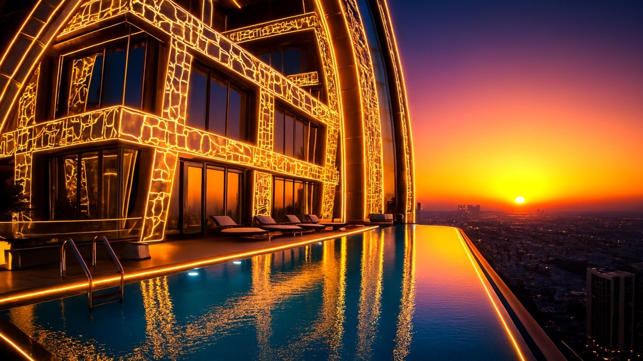 Inside Dubai’s $200,000,000 USD GOLDEN SKY MANSION – "A KING’s CASTLE in the Clouds"