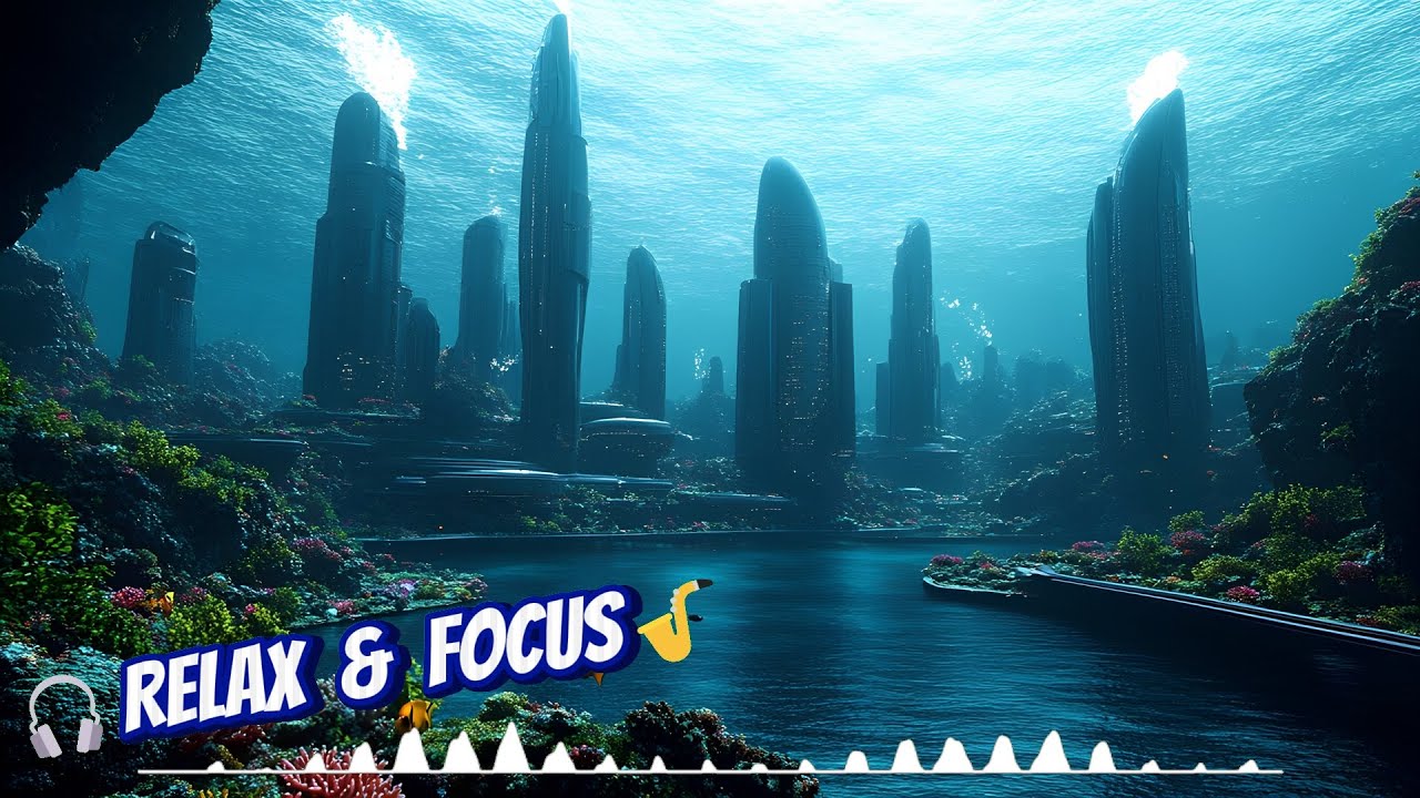 Lost City of Atlantis 🌊 | Chill Lofi Beats for Relaxing & Studying