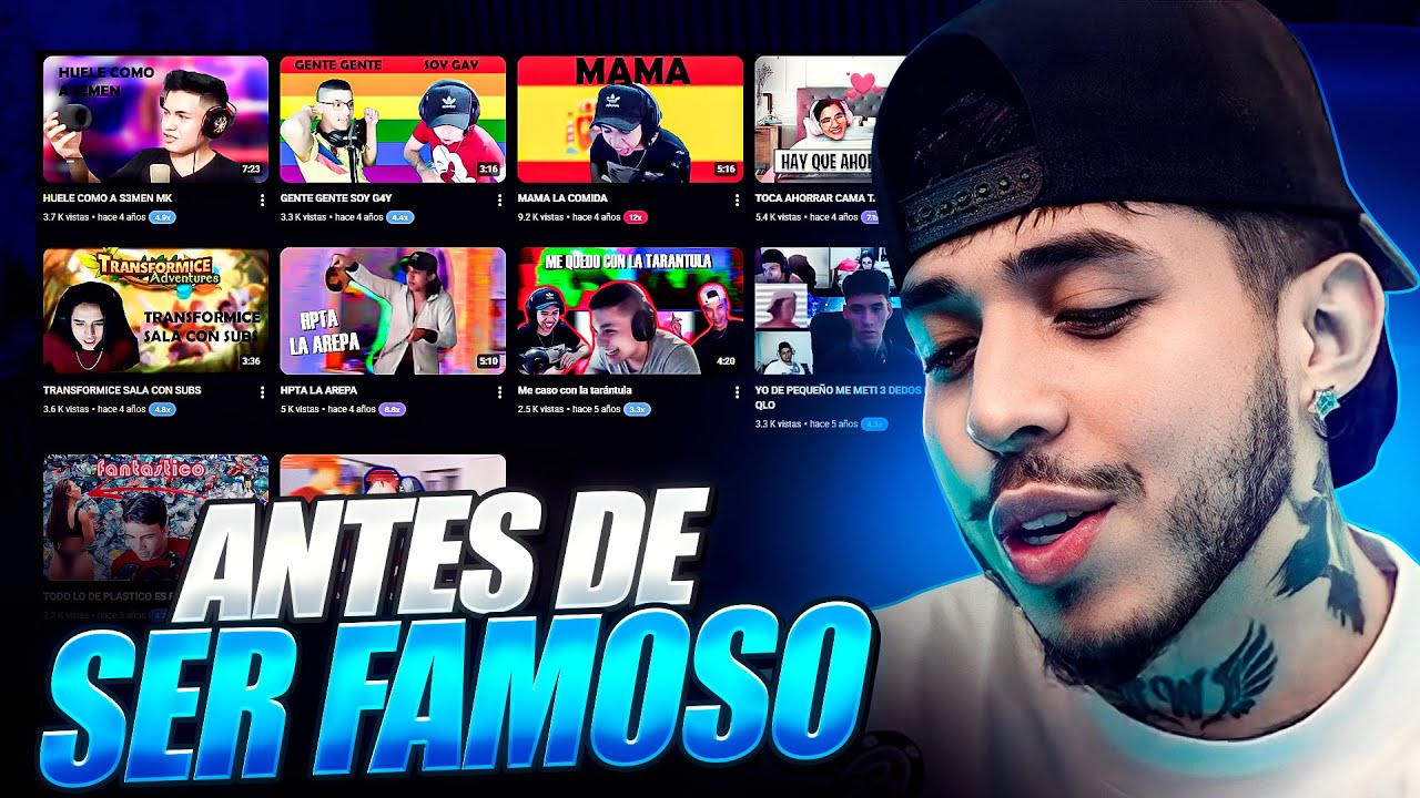 WESTCOL REACCIONA A SUS VIDEOS ANTES DE SER FAMOSO