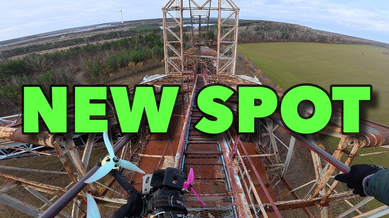 FPV Freestyle an einem NEUEN SPOT