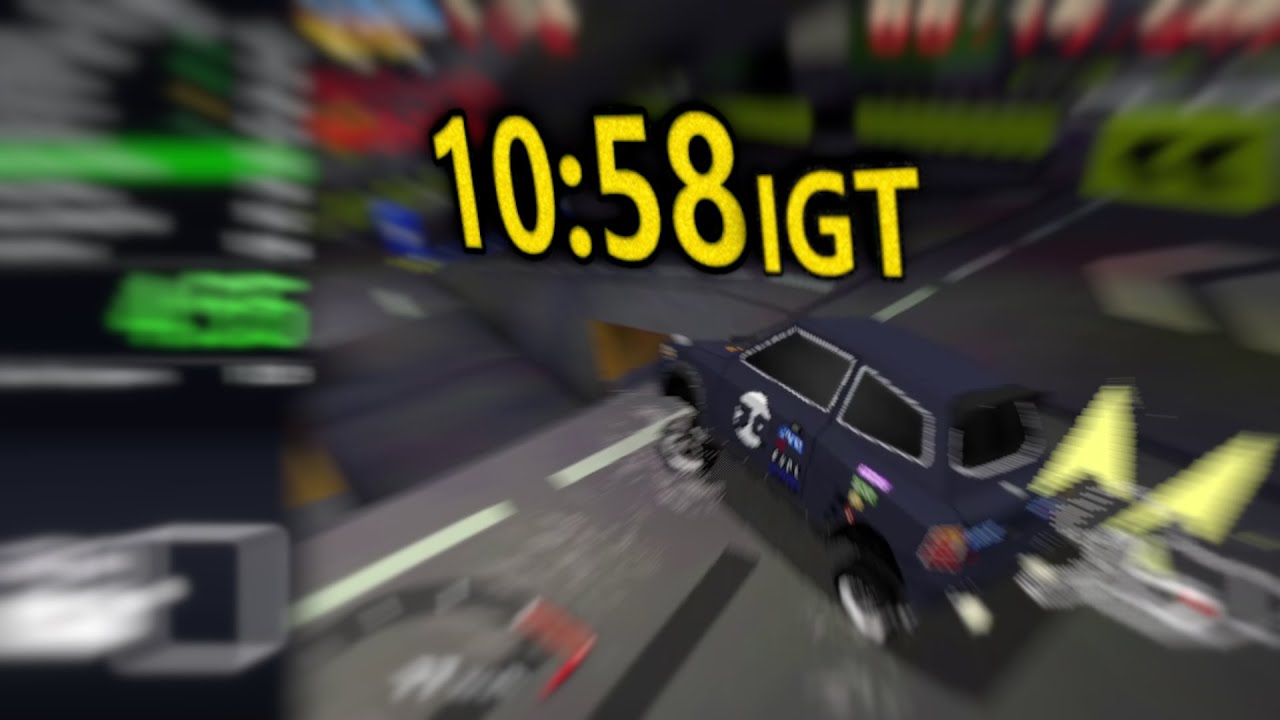 Parking Garage Rally Circuit / All Tracks - Light Speedrun in 10:58 IGT (11:57 RTA)