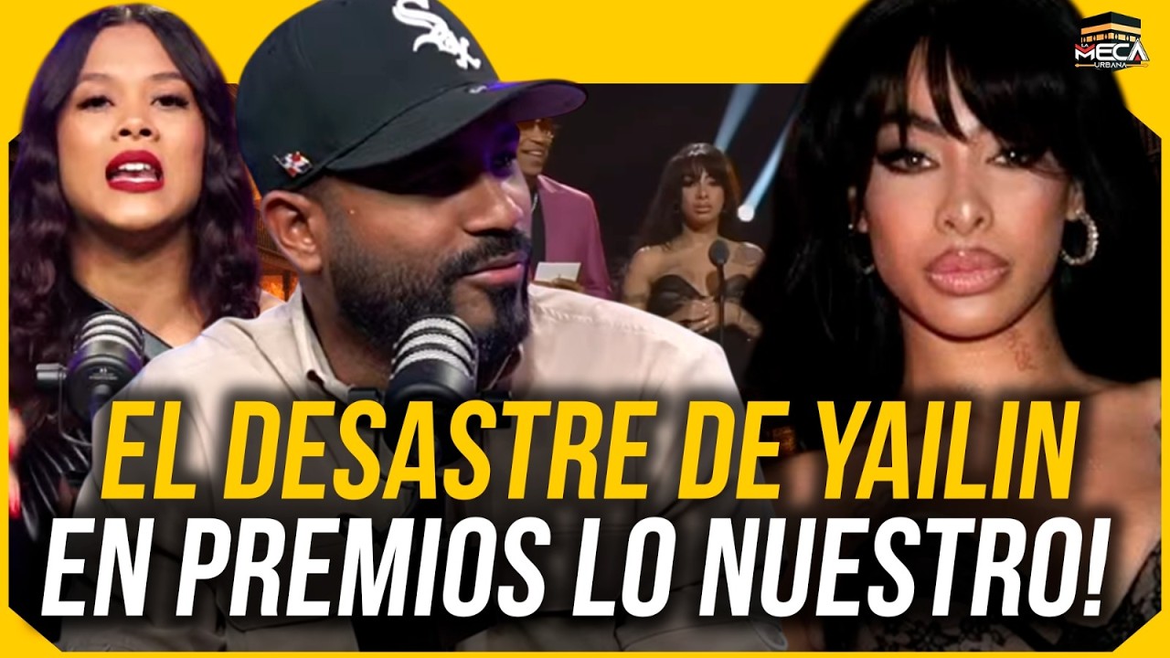 EL DESASTRE DE YAILIN EN PREMIOS LO NUESTRO !