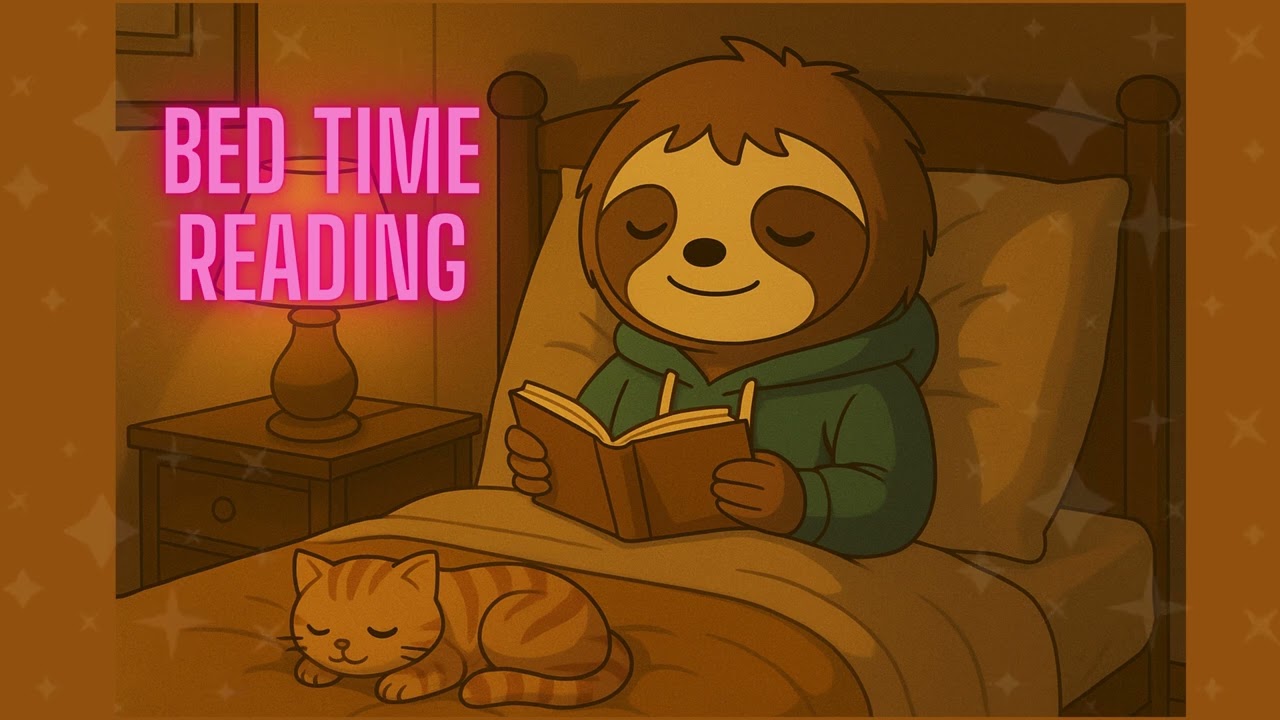Bedtime Reading 📖✨ | Lo-Fi Chill with SlothifyTunes #lofibeats #LoFiChill #LoFiCat #chillbeats