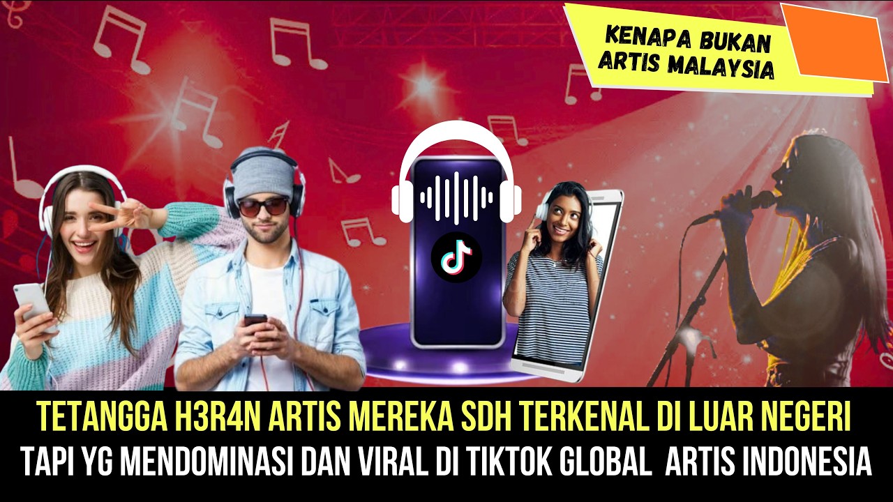 ARTIS MLY KATANYA TERKENAL DILUAR NEGERI TP ARTIS INDONESIA YG VIRAL & MENDOMINASI DI TIKTOK GLOBAL