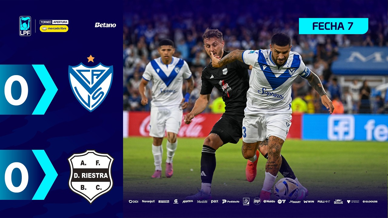 V&Eacute;LEZ 0 - 0 DEPORTIVO RIESTRA | Resumen del partido | #TorneoMercadoLibre 2026 🏆