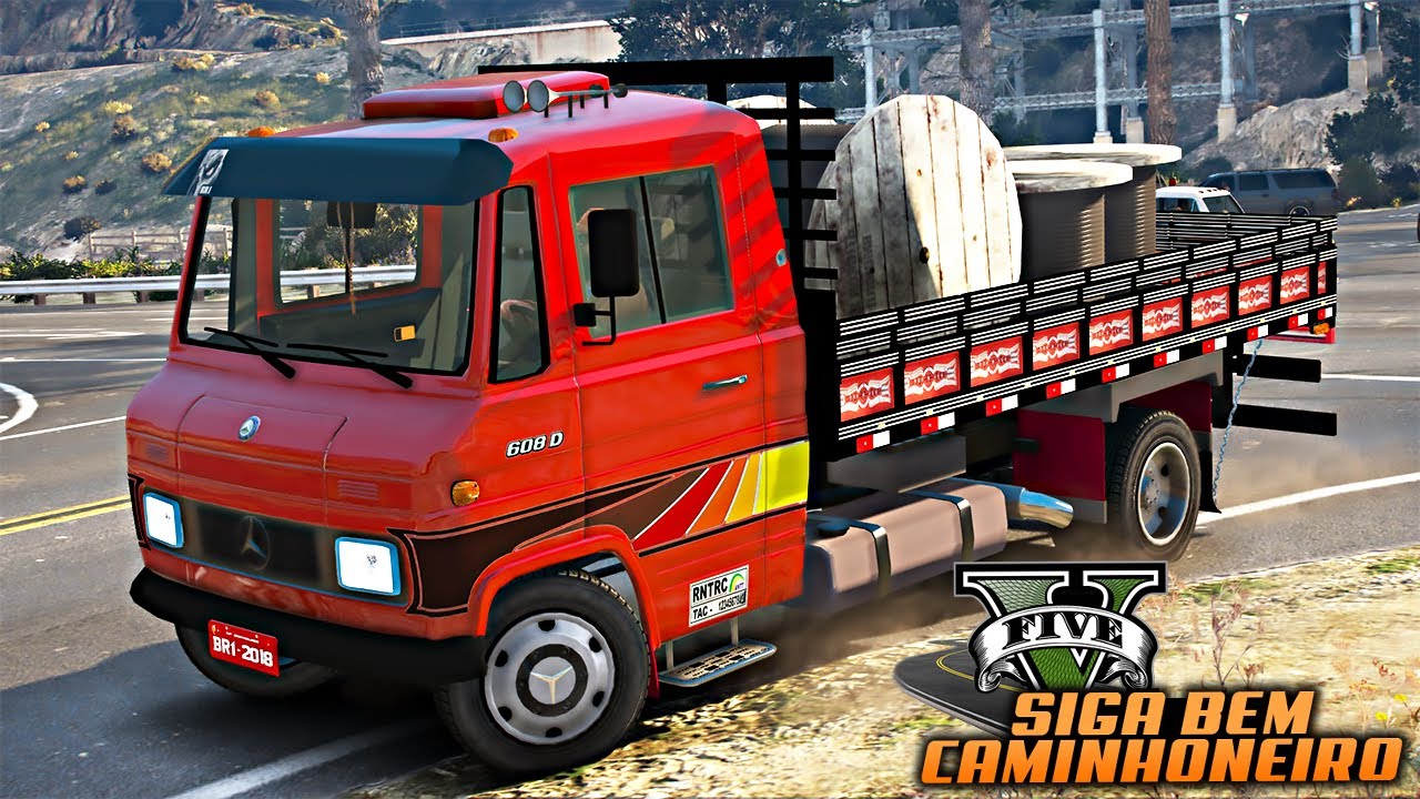 SOFRI UMA TENTATIVA DE ASSALTO - GTA V SIGA BEM CAMINHONEIRO