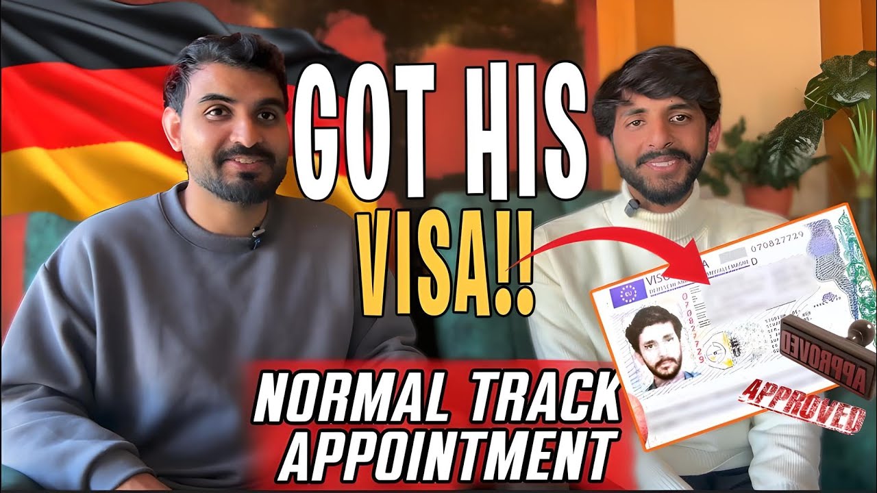 How He Secured NORMAL TRACK GERMAN STUDY VISA APPOINTMENT: Secrets Revealed, Waiting Time & More!