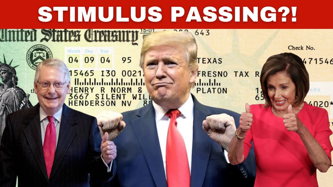 FINALLY GOOD NEWS! SECOND STIMULUS CHECK PASSING?! SECOND STIMULUS CHECK UPDATE  (OCTOBER 22)