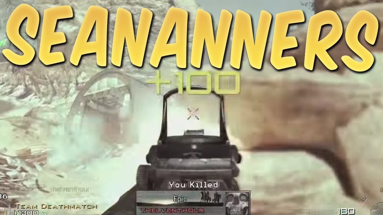 Modern Warfare 2 SeaNanners Dual Commentary - Team Deathmatch Afghan ACR