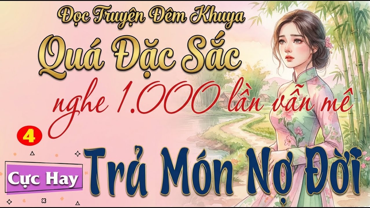 NGHE CỰC CUỐN - Nghe 1.000 lần vẫn mê vì hay quá ： ＂ TRẢ MÓN NỢ ĐỜI ＂ ｜ Đọc truyện đêm khuya