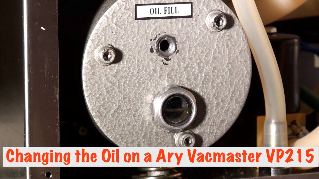 Changing the Oil on an Ary Vacmaster VP215