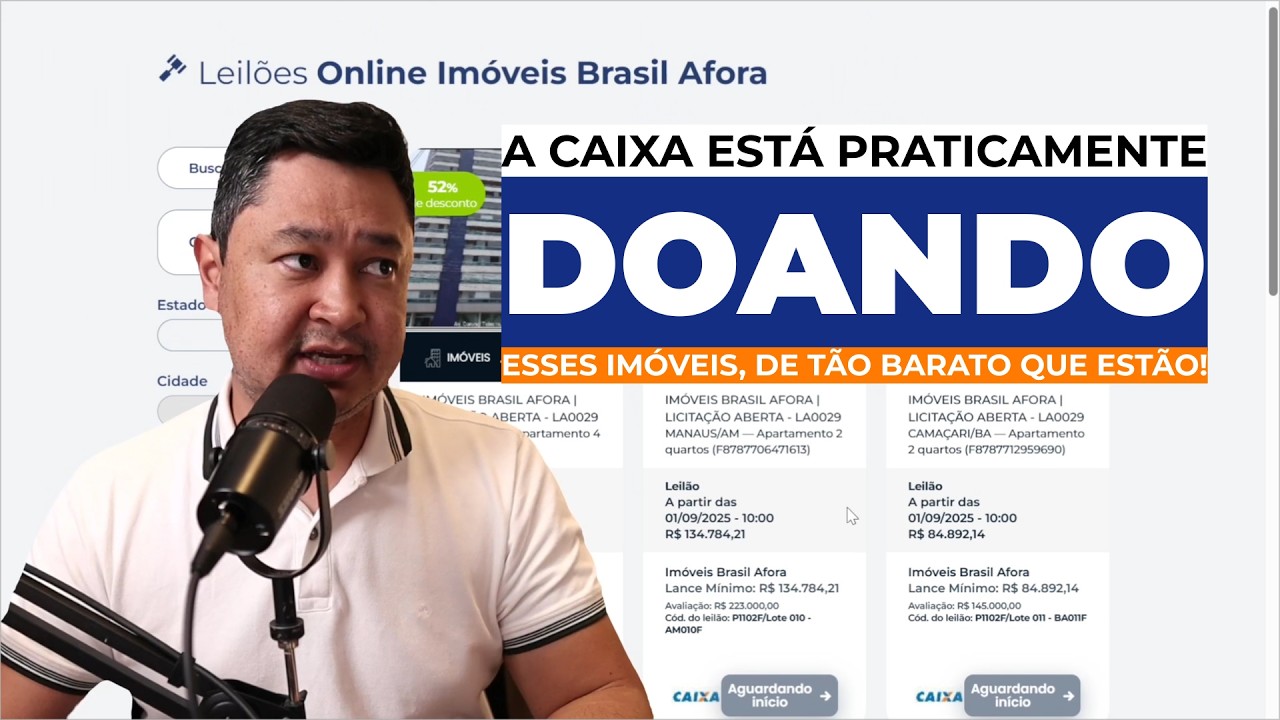 CAIXA LEILOA MAIS DE  17 MIL IM&Oacute;VEIS em SETEMBRO!