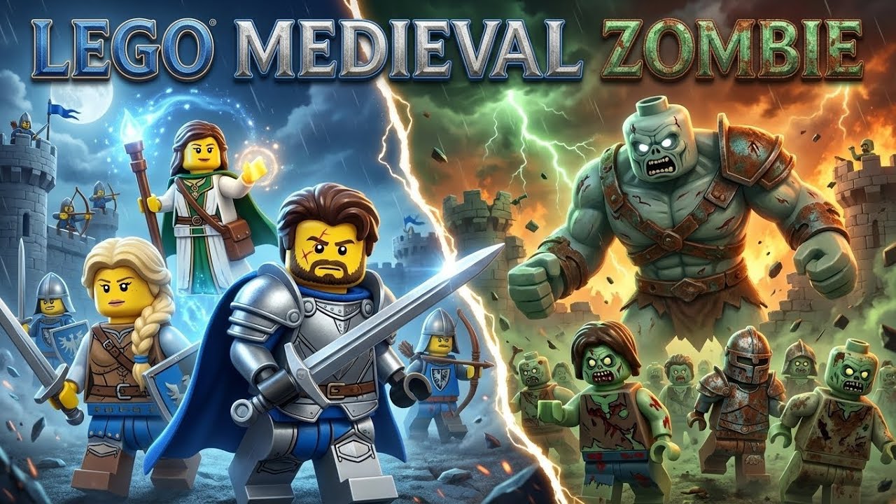 Zombie Plague: The Fallen Kingdom | LEGO Zombie Animation | Full Episode 24