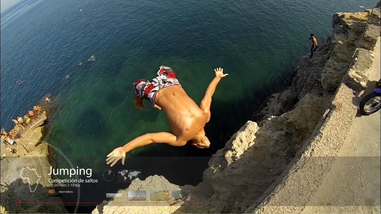GoPro: Hero3 Black Edition 100 fps Slow motion Extreme - Melilla - Spain