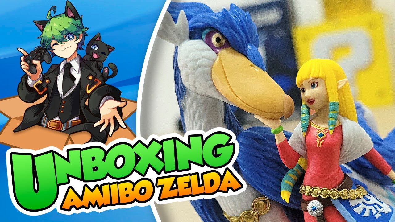 ¡Es adorable! - Unboxing: Amiibo Zelda Skyward Sword, DSimphony