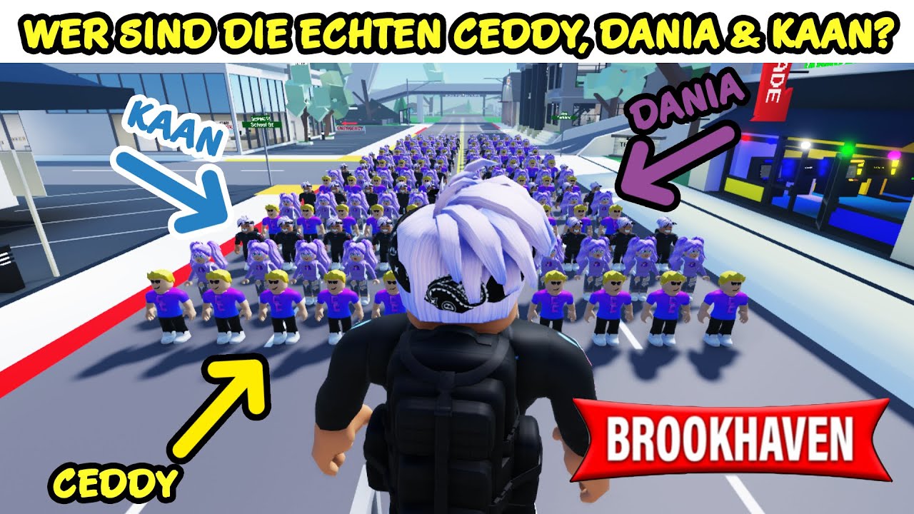 Brookhaven, ABER WER BIN ICH (MIT CEDDY)? [Roblox Brookhaven 🏡RP Deutsch]