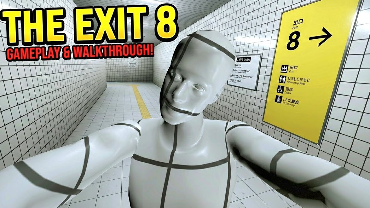 The Exit 8 - Full Game (2K 60Fps HDR)