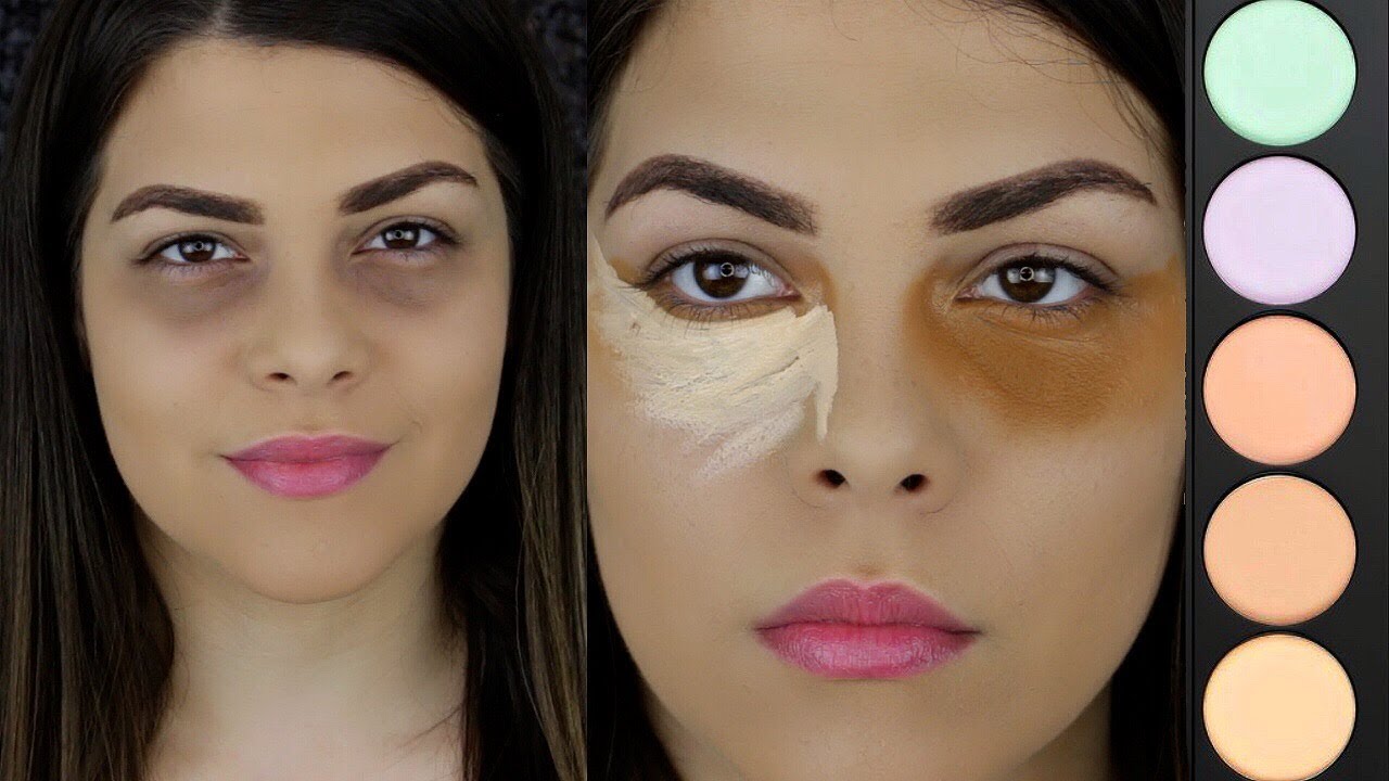 Como Cubrir y Corregir Ojeras Oscuras con un Corrector de 5 $