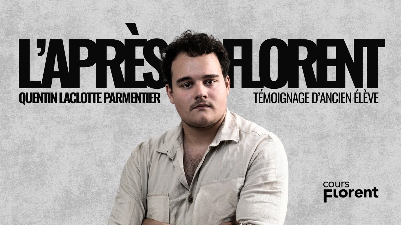 Formation d'acteur : Témoignage de Quentin Laclotte-Parmentier au Cours Florent