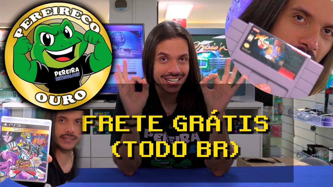 O CLUBE DE MEMBROS 🐸​ DE LOJA RETROGAME VALE A PENA?🎮​🕹️​?